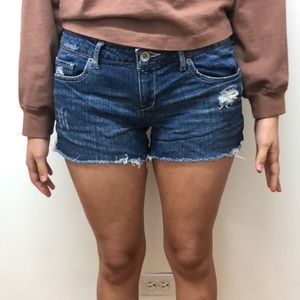 Aeropostale blue booty shorts